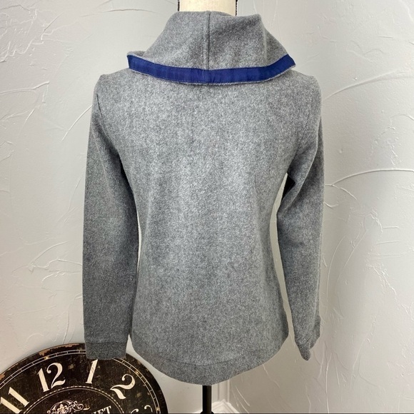 Vineyard Vines Cowl neck gray sweater size XS - Picture 13 of 14